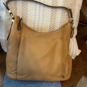 Michael Kors Tan Leather Hobo Bag